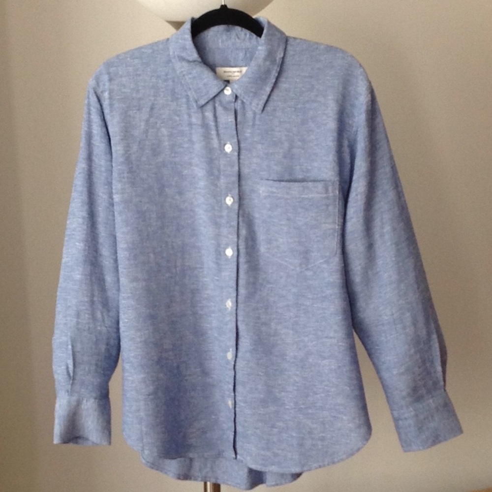 💎⭕️💎 Banana Republic - Shirt & Cropped Pants Set - Picture 4 of 9